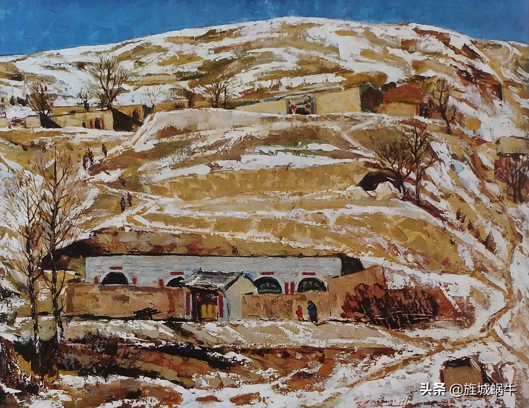 读赵福画笔下的皑皑白雪