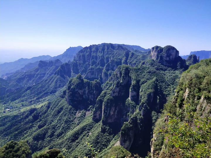 山西王莽岭景区索道,山西晋城王莽岭4a风景区