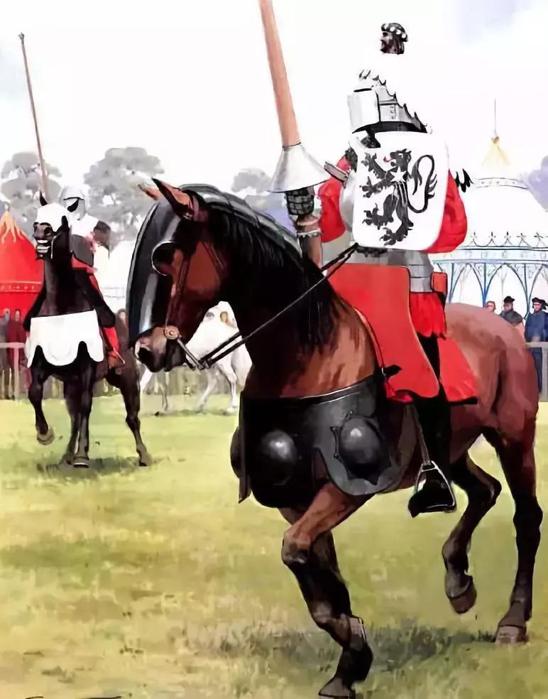 中世纪马背长矛对决视频,中世纪骑马决斗名场面