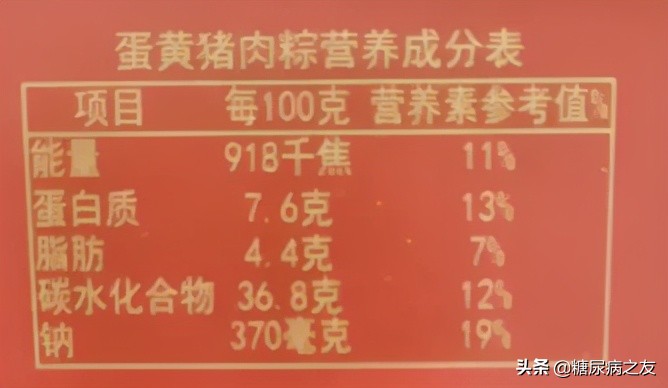 什么米包粽子适合糖尿病人吃,各类粽子的热量图解