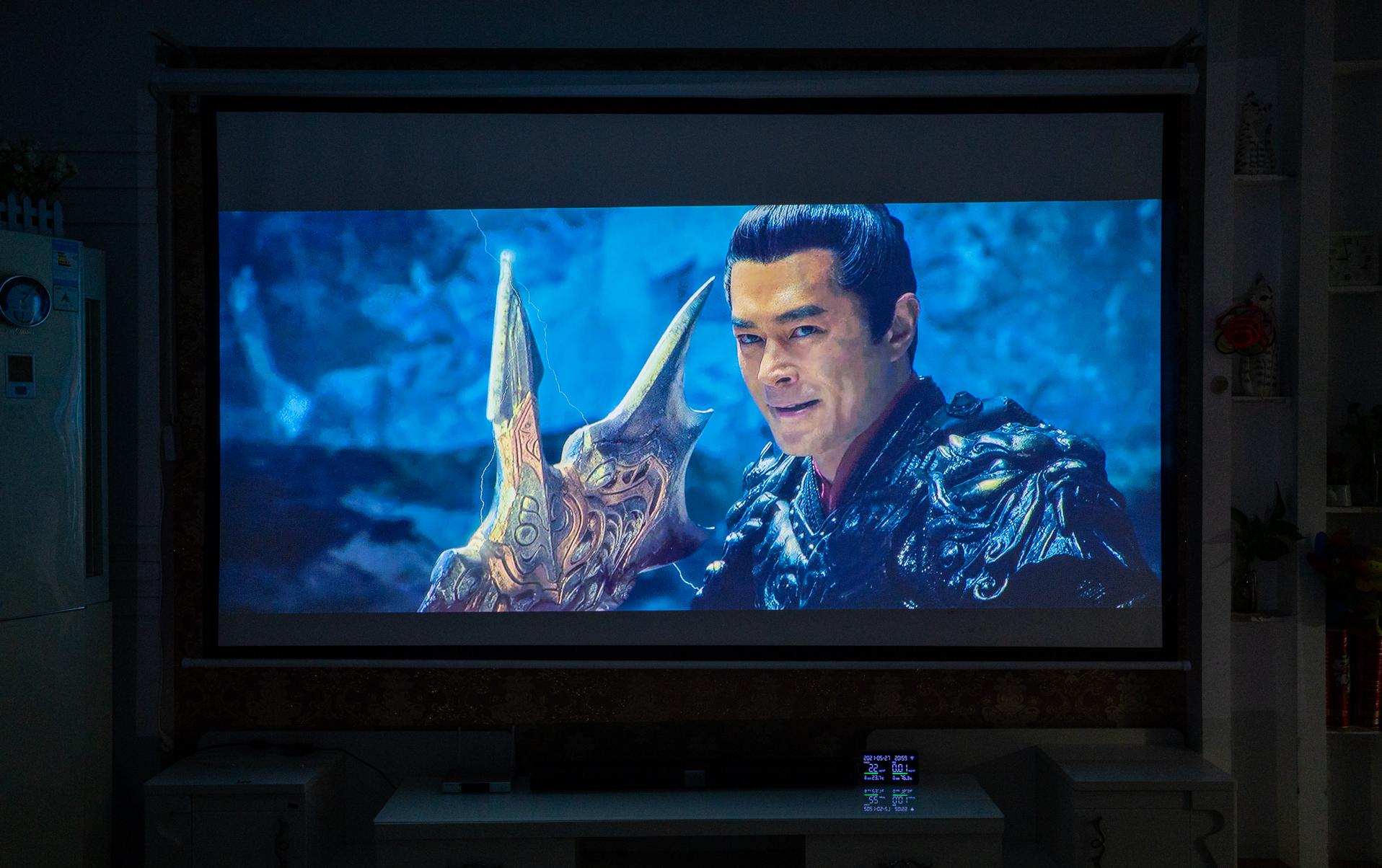 当贝投影仪f3家庭影院,当贝newf3投影仪测评