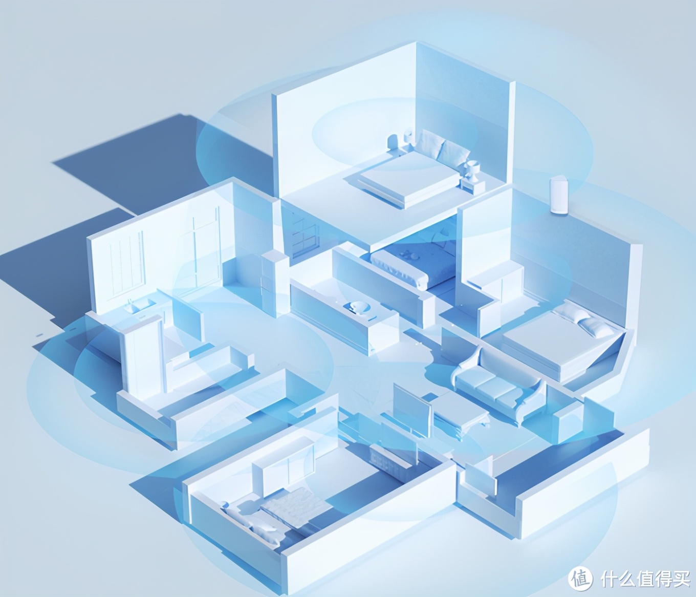 MESH+WiFi6我都要！复式大户型360路由器组网实战