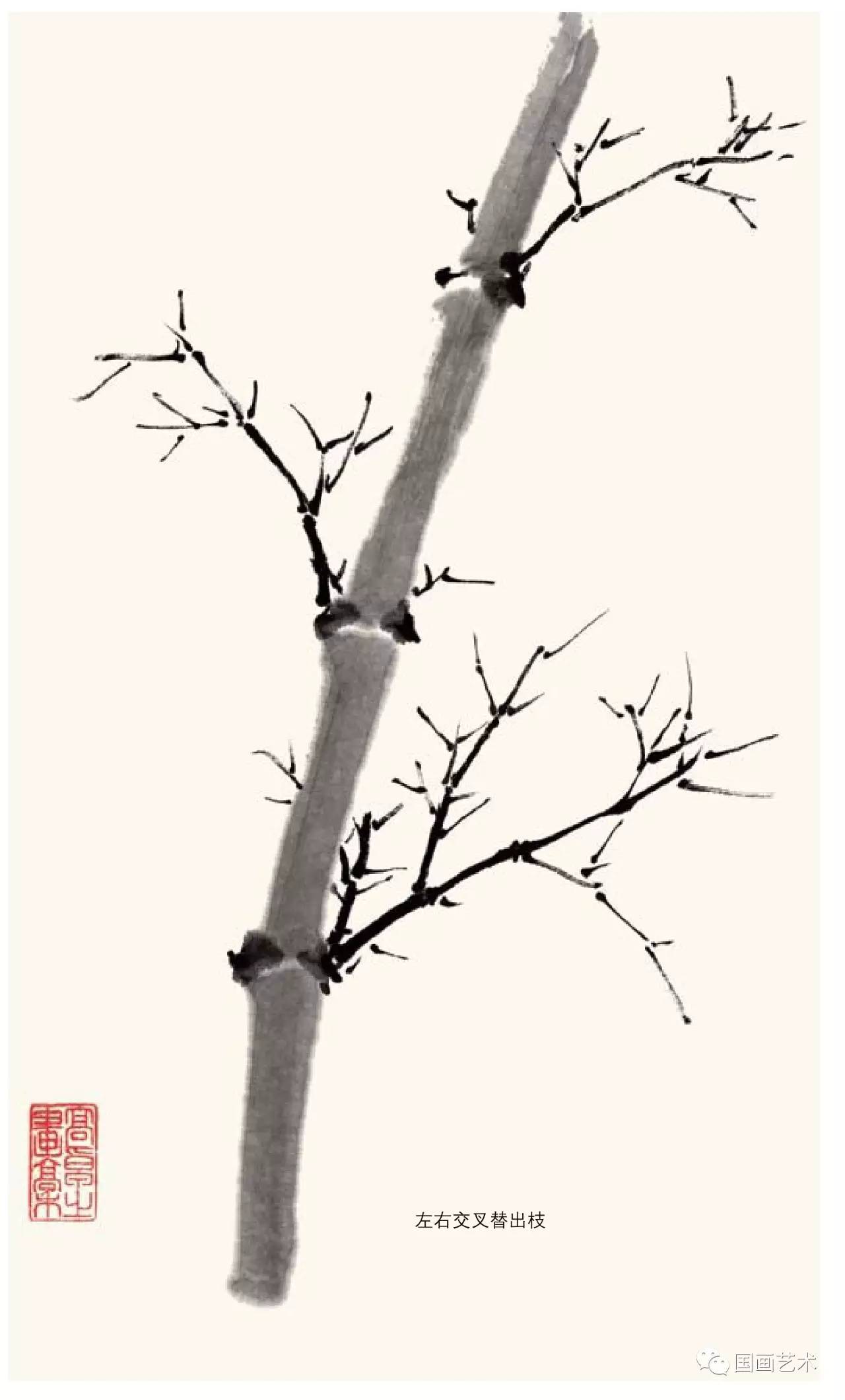 历代画竹名家名单,初学画竹子入门毛笔