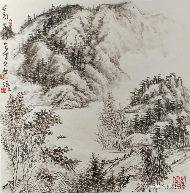 写生水墨画作品欣赏,水墨人物画写生作品欣赏