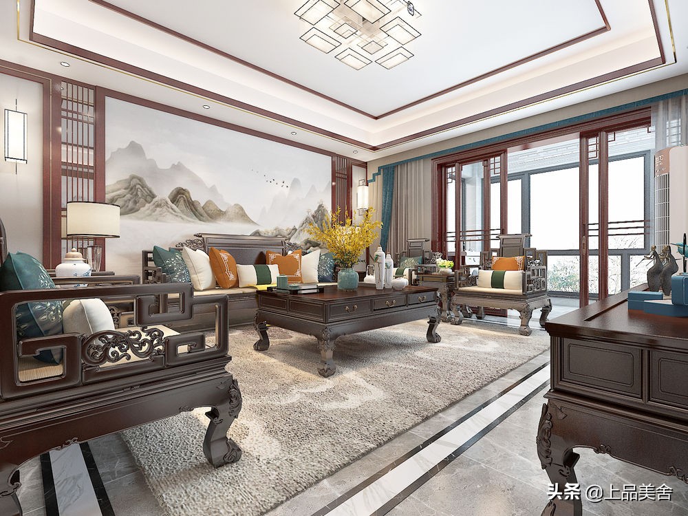 老公不顾老婆反对坚持装中式风，完工效果太震撼，被老婆拿出来晒