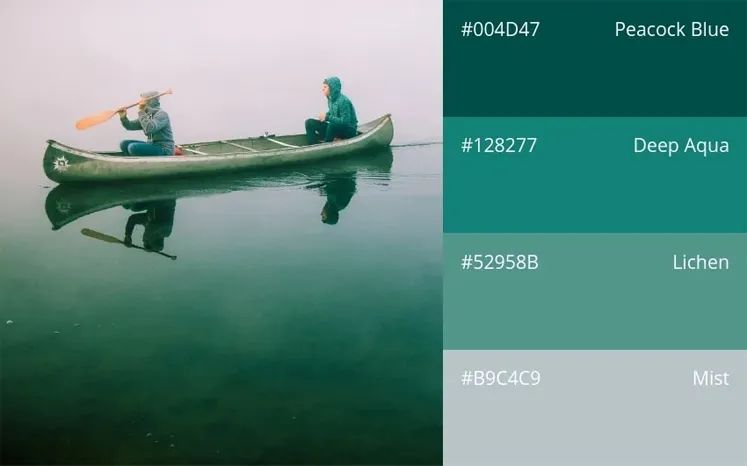 100种颜色组合及如何应用（三、旅行篇）