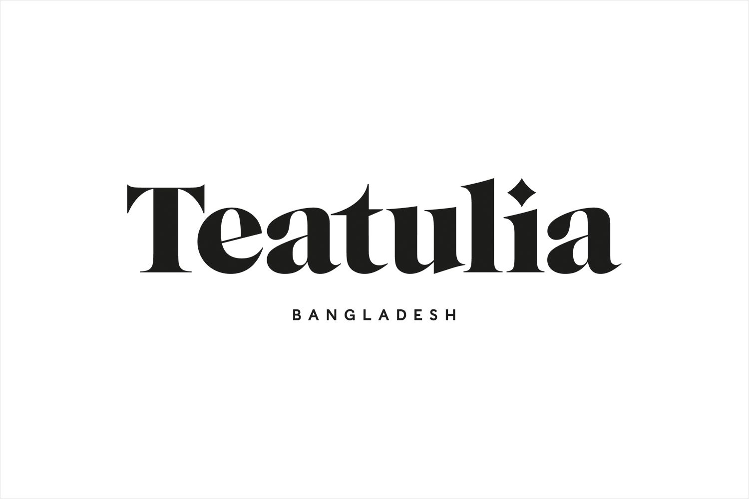 Teatulia孟加拉茶叶品牌和室内设计