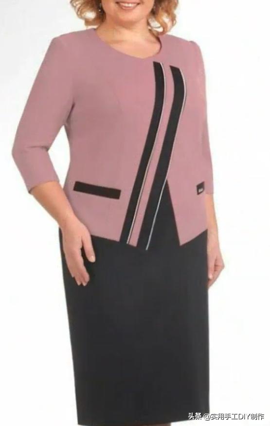 布艺背心套裙,妈妈装40-50岁洋气时髦新款套裙