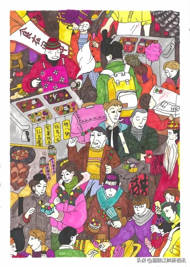 阆中“创文创卫”学生绘画活动获奖名单公示