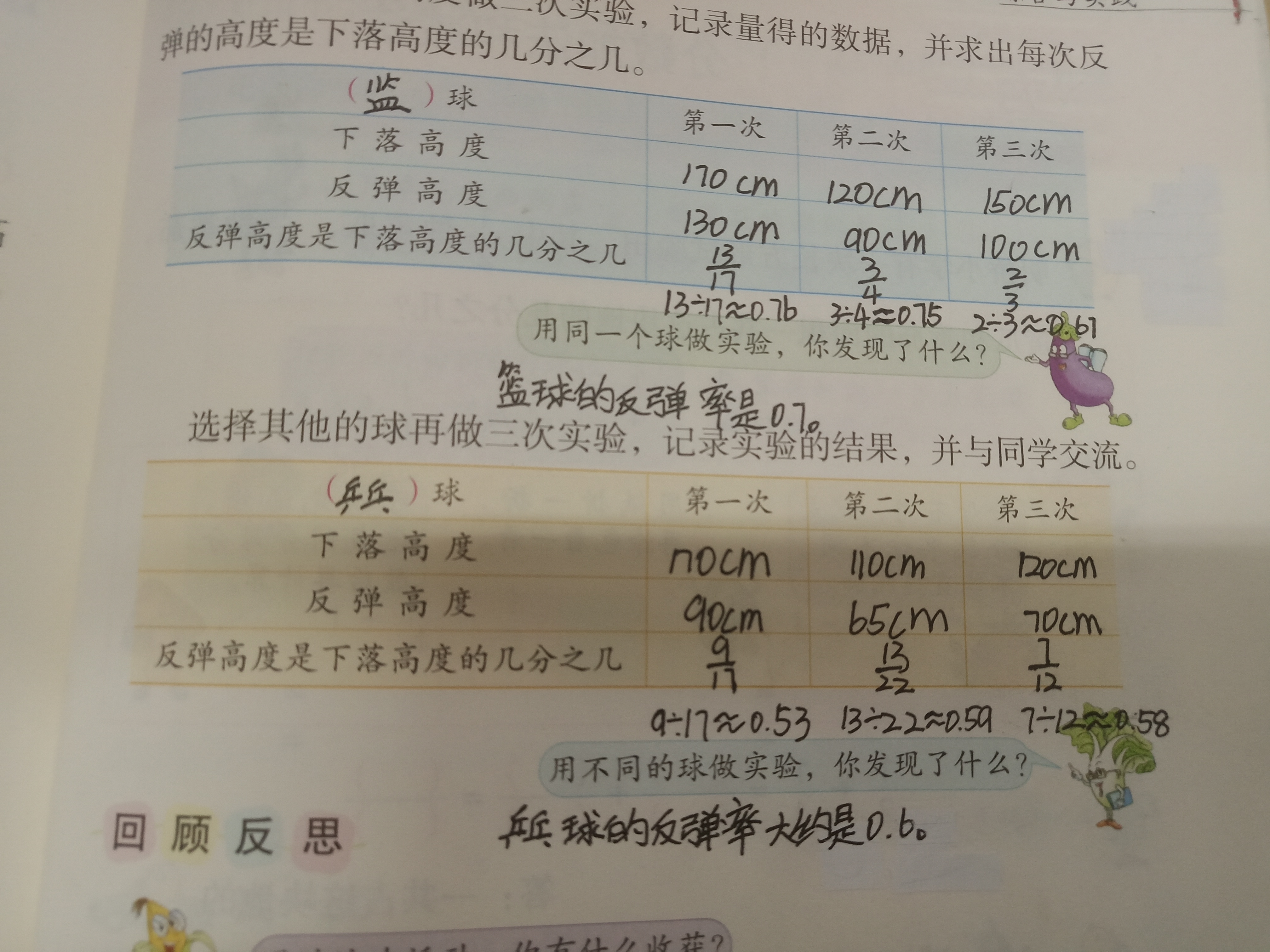 球的反弹高度为什么不一样,破坏球还能反弹吗