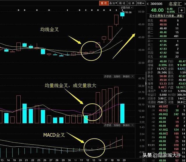 三线金叉共振最佳选股,三线金叉共振