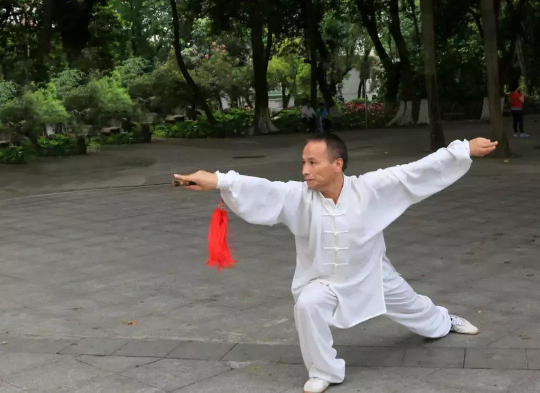 24式养生太极剑名称及动作要领,傅清泉讲解51式太极剑法及要领