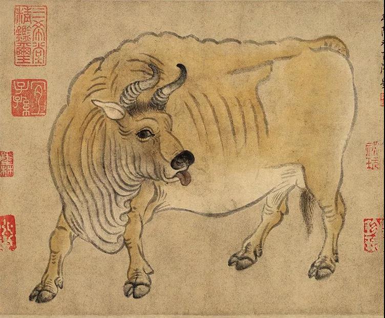 五牛图有哪些牛,五牛图为什么是牛