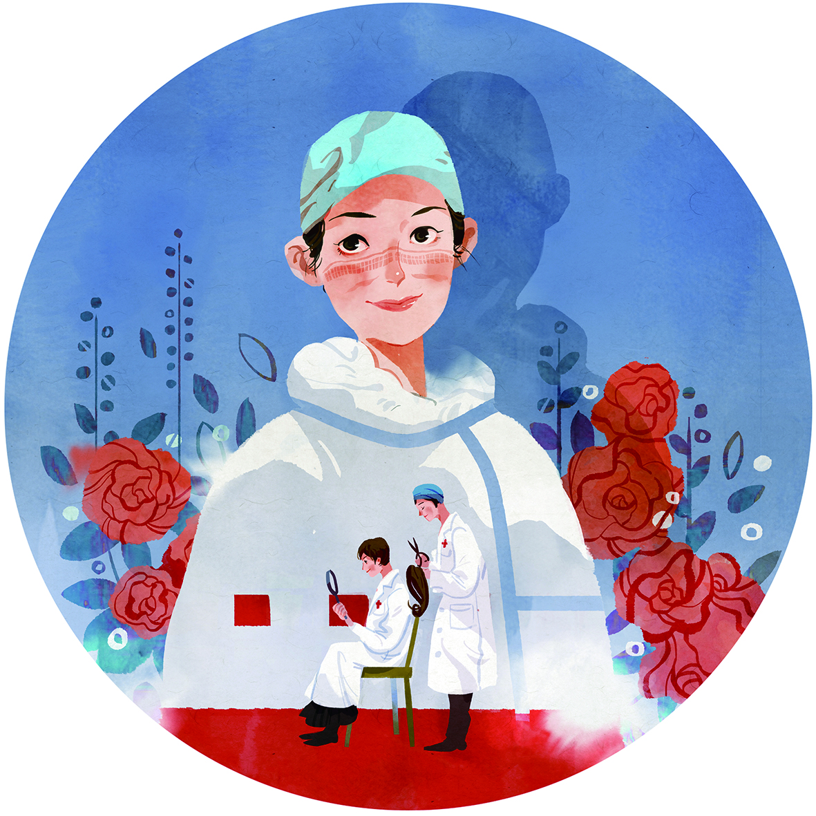 壹葉堂公益创作营:致敬平凡英雄「纪念款手表」表盘插图设计方案正式发布