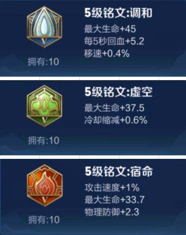 王者荣耀新手铭文先升哪些好,王者荣耀铭文优先购买