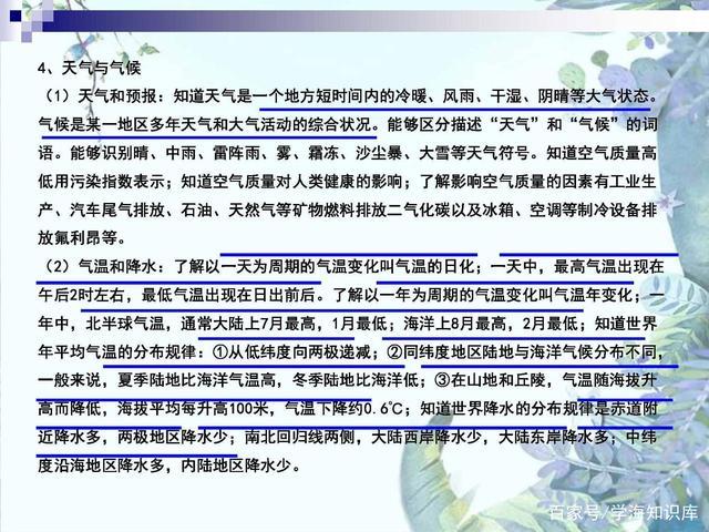 初一地理必考知识点电子版,初一地理期末总复习