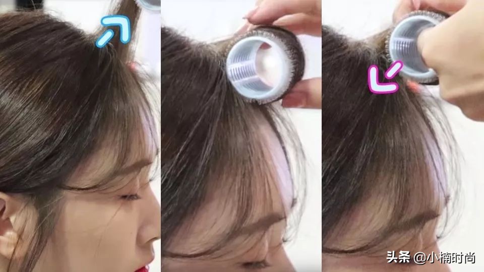 空气刘海该怎么秒变八字刘海,韩式氧气刘海