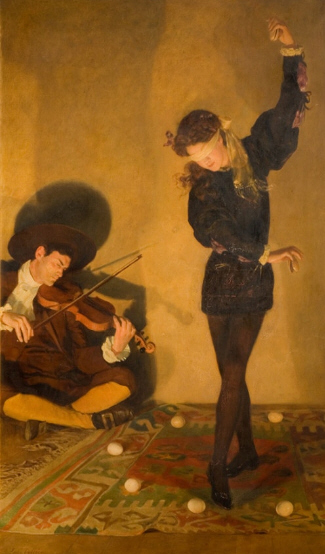 外国人的娱乐活动,西方人的艺术活动