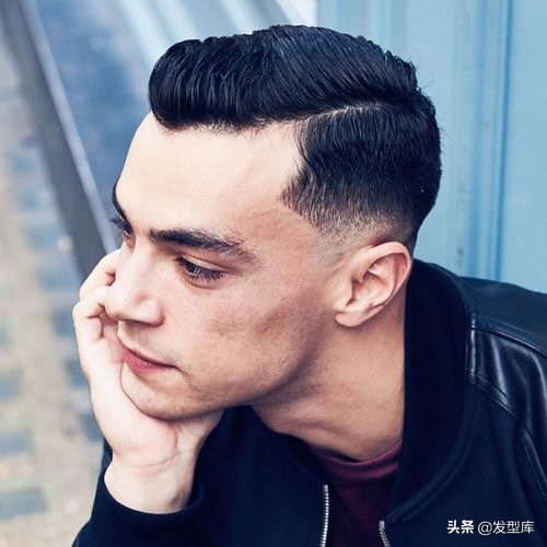 干练清爽的男士短发样式,精简发型男短发