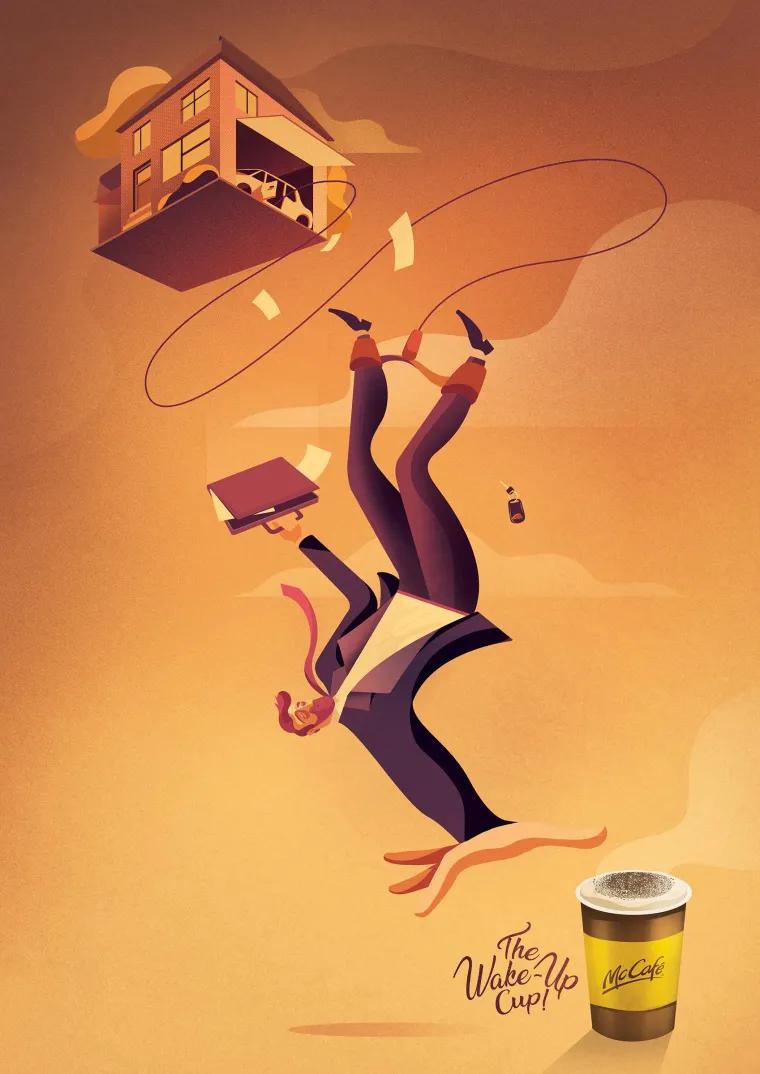 麦当劳海报寓意,麦当劳海报设计风格有哪些