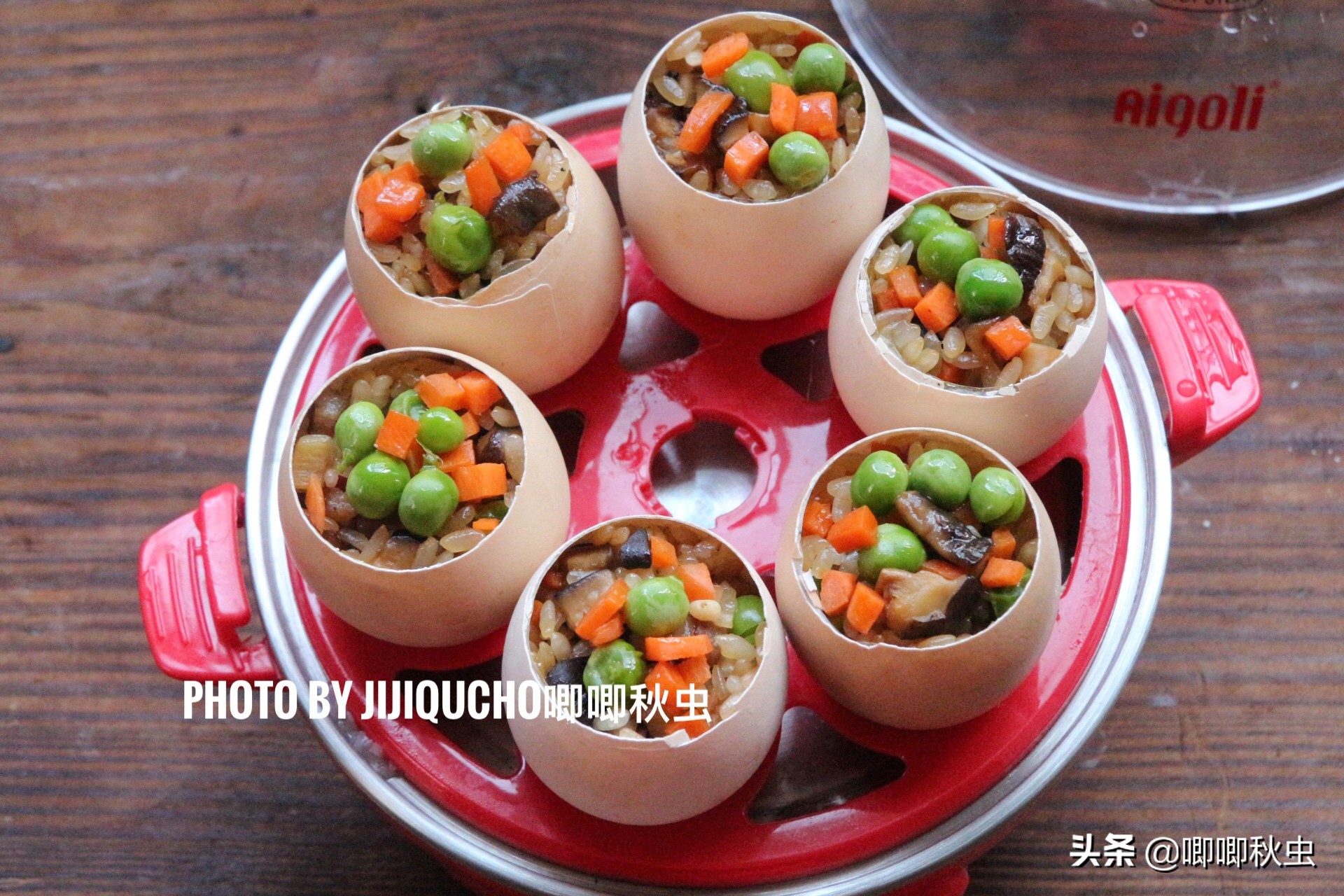 吃不完的糯米还可以藏进蛋里,原来味道这么好,孩子今天都吃嗨了