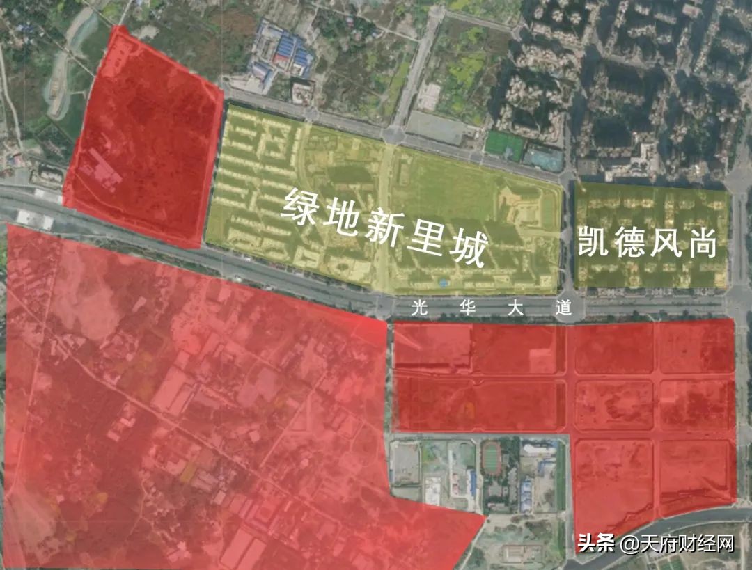 繁华VS荒凉，成都光华大道“真空地带”下的城市奇观