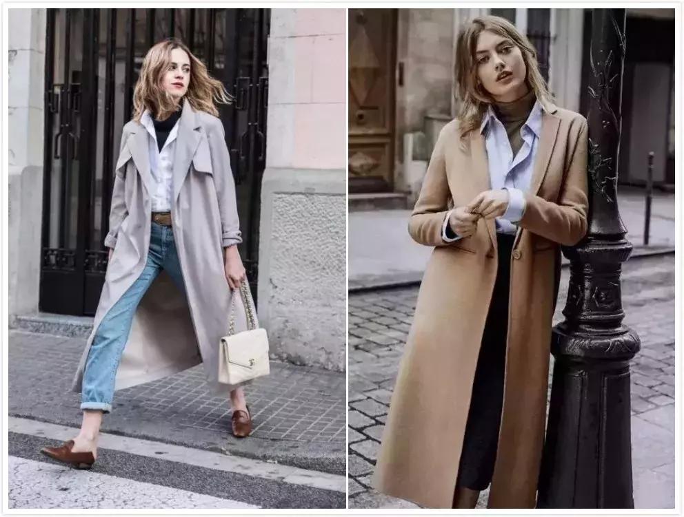 又好看也简单的大衣系法,火到烂大街的大衣时尚的穿搭方法