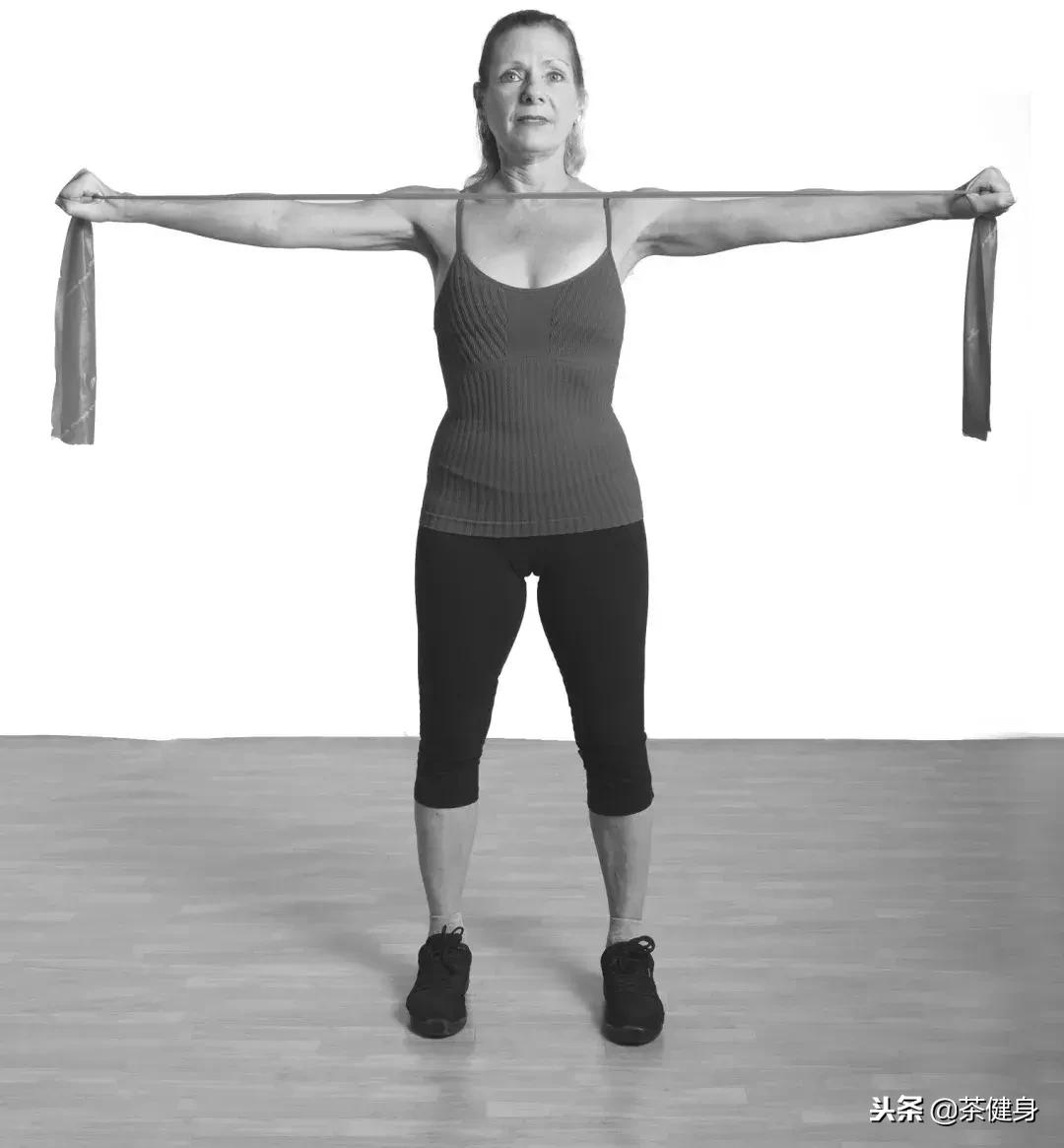 肩部疼痛活动受限的保健康复方案,用阻力带练肩部能练成什么样