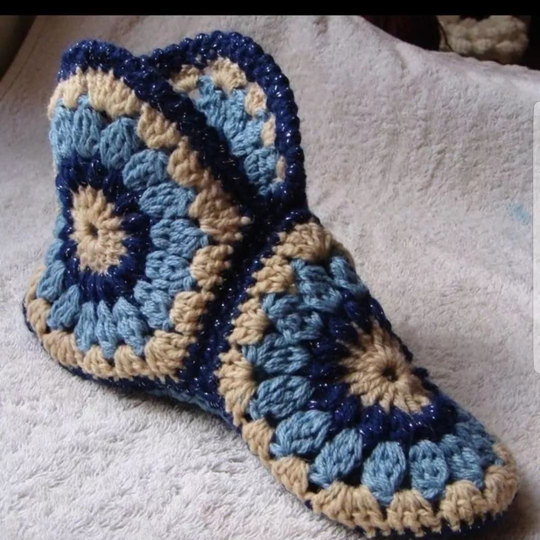 毛线钩宝宝鞋编织教程全过程,编织宝宝鞋最新款式