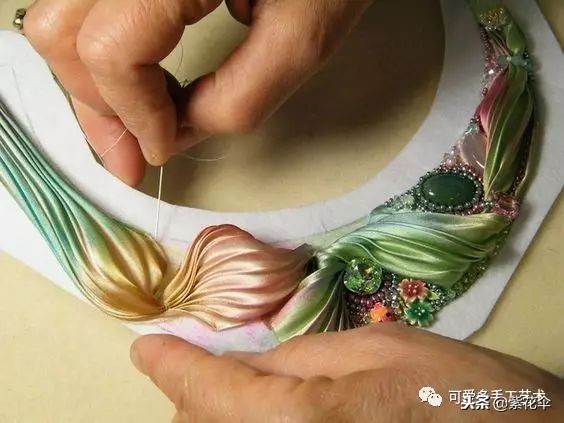 绸带编织花样大全,散珠子手工串珠教程