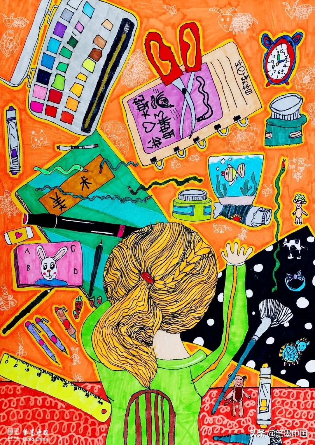 笔墨中国画画大赛作品图片,笔墨中国第五届大赛