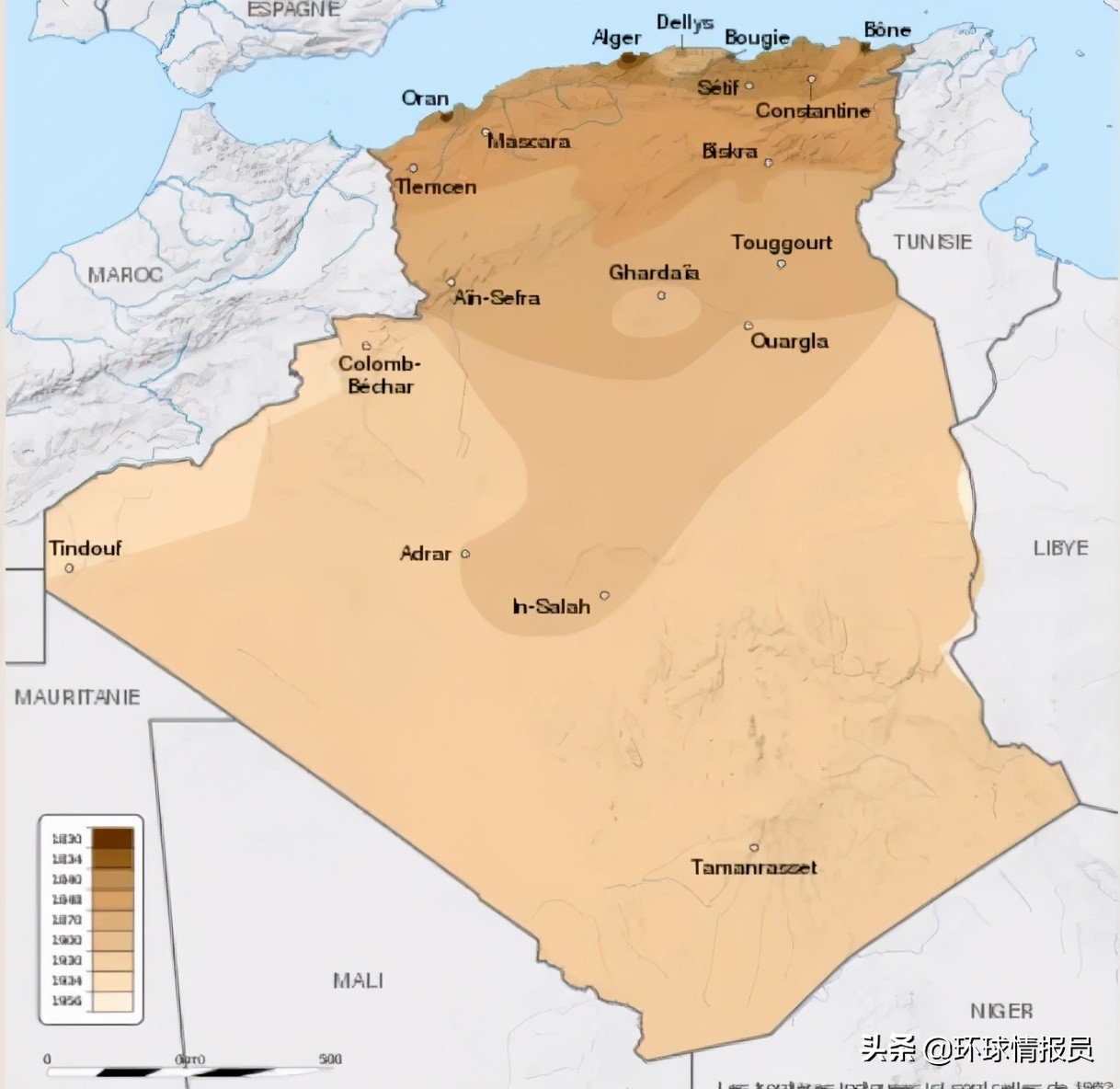 阿尔及利亚为什么是法国殖民地,阿尔及利亚是谁的殖民地国家