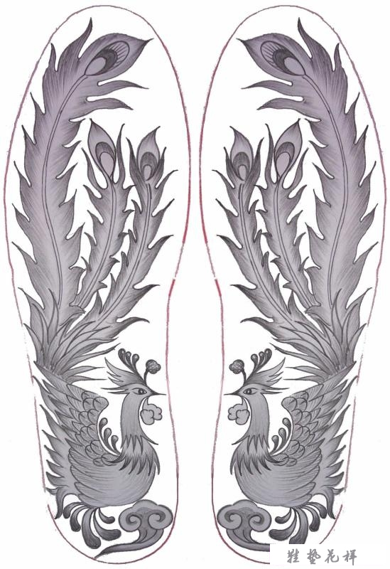 好看刺绣鞋垫花样图案大全,手工刺绣鞋垫花样初学者