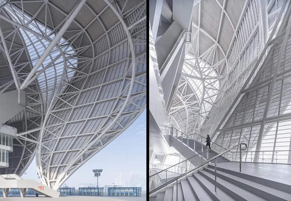 恒大莲花足球场,杭州奥体中心两朵大莲花