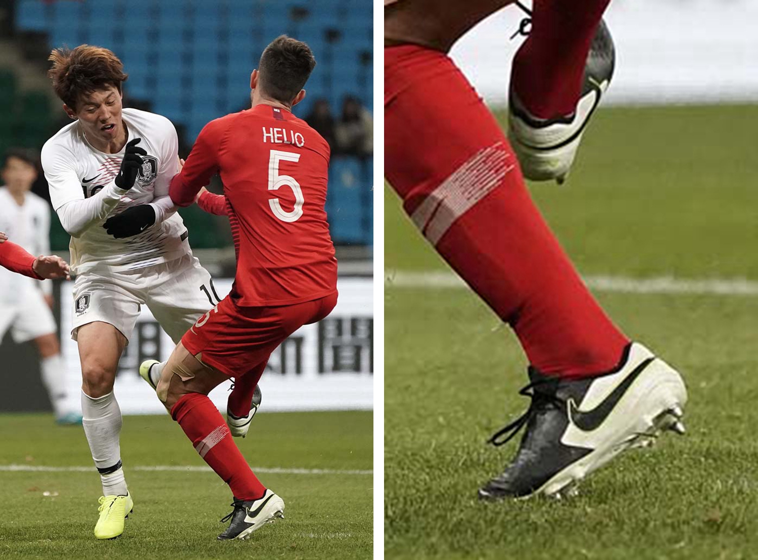 职业球员上脚战靴,职业足球员上脚的球鞋