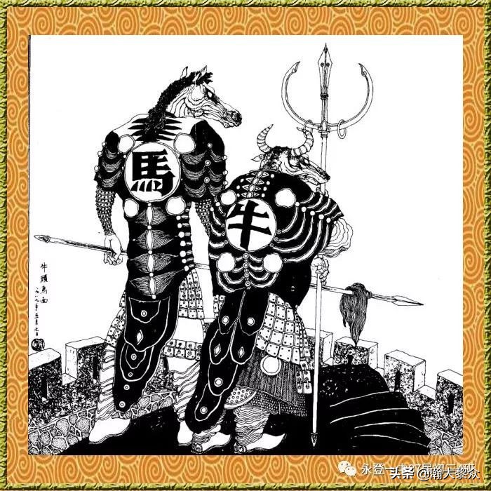 卢延光白描连环画全集,卢延光山水白描精品集