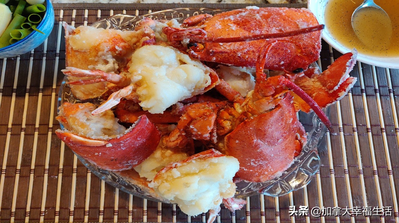 正宗活龙虾,加拿大的龙虾如何加工