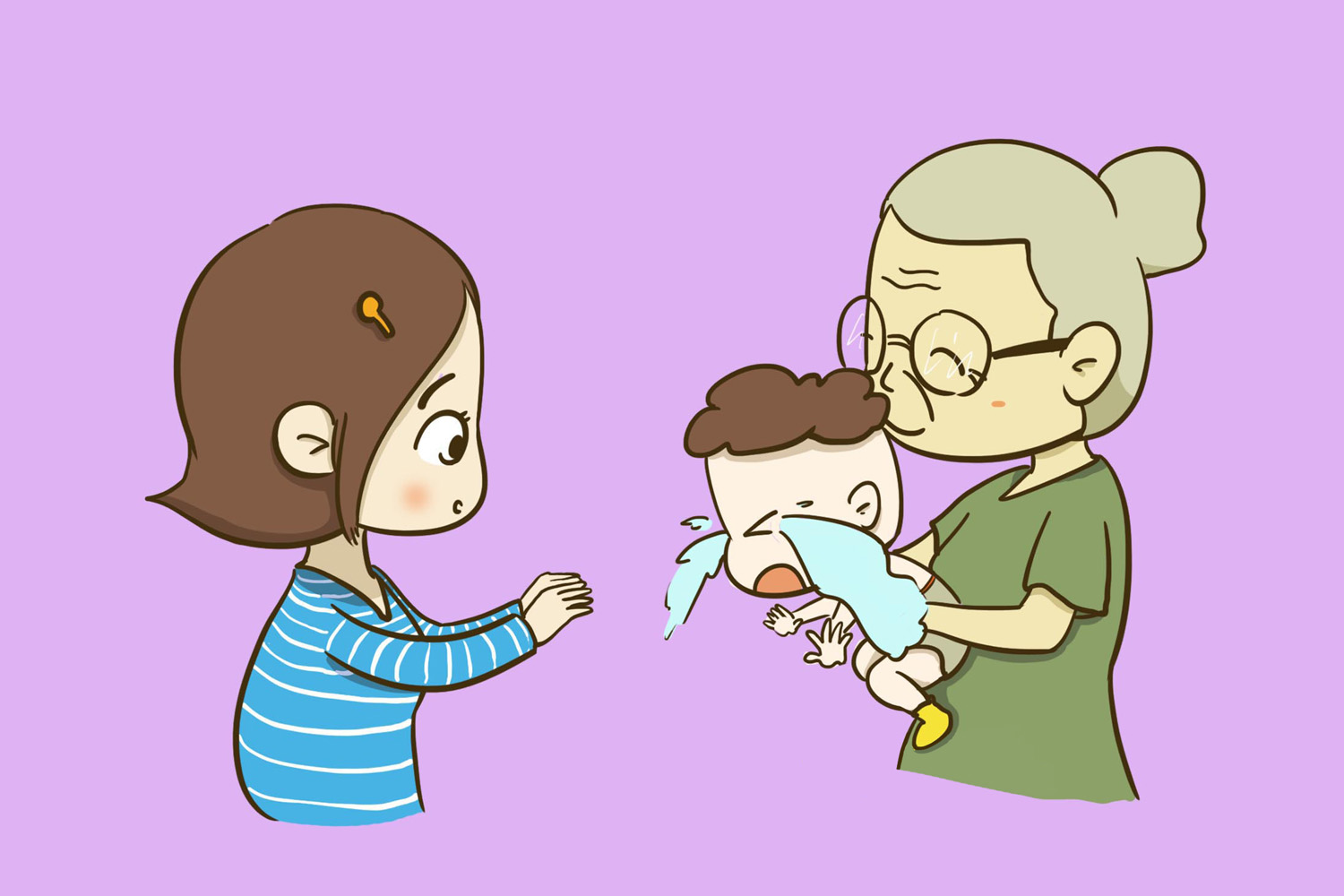 一岁宝宝恋奶夜醒频繁怎么办,宝宝1岁了为什么突然特别恋妈妈