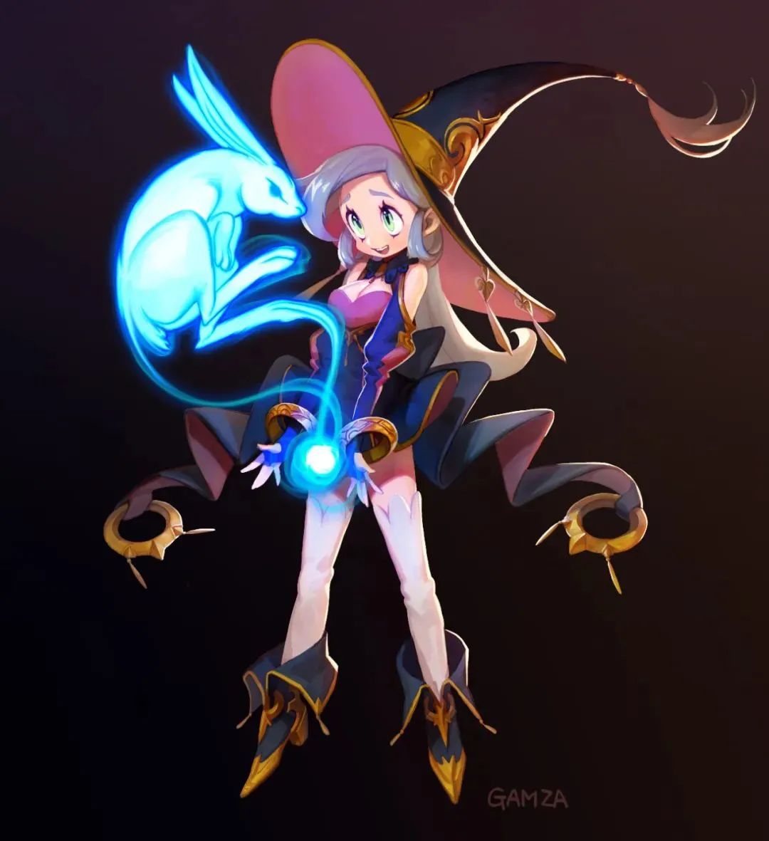 LEEMK,GAMZA/贯彻爱与真实的邪恶｜插画分享