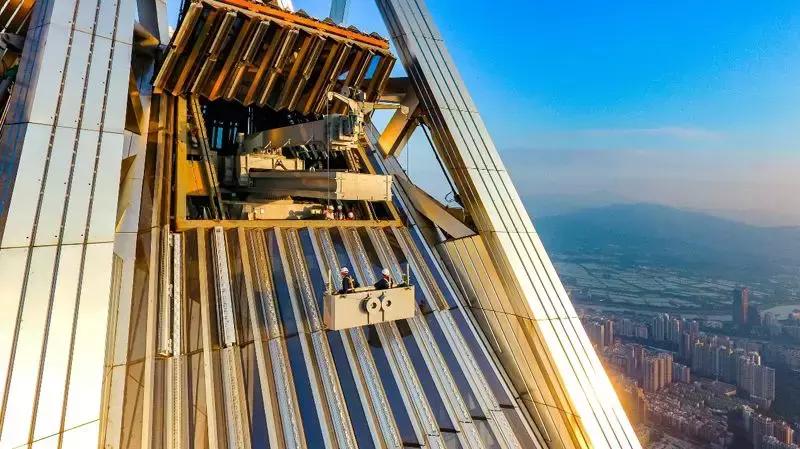 深圳第一高楼平安金融中心夜景,深圳第一高楼平安金融中心风水