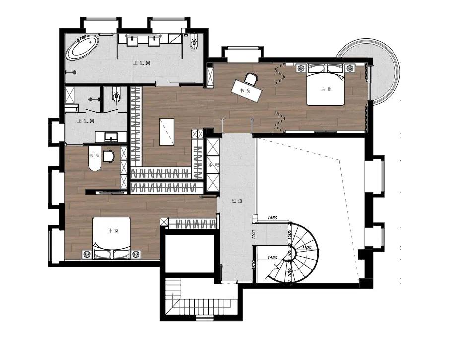 330㎡独栋别墅，打造轻奢高雅美学