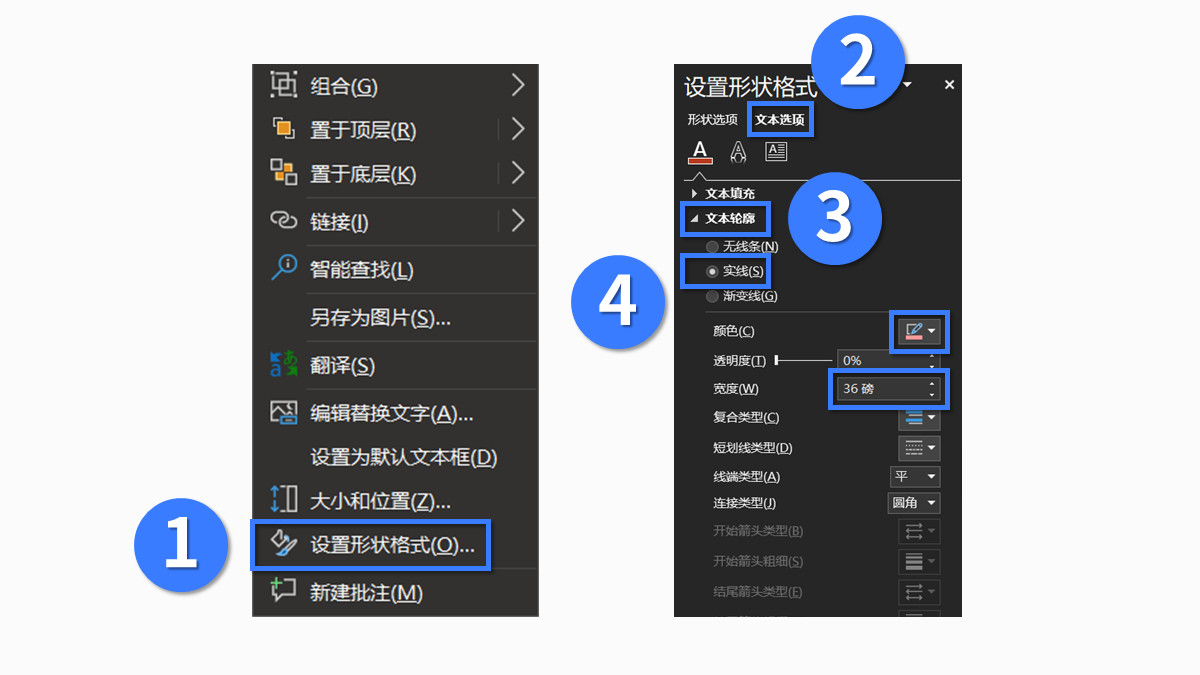 ppt文字放在图片上看不清,怎么把ppt中的所有文字改字号