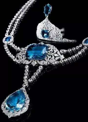 海蓝宝石七彩火光,最美的海蓝宝石