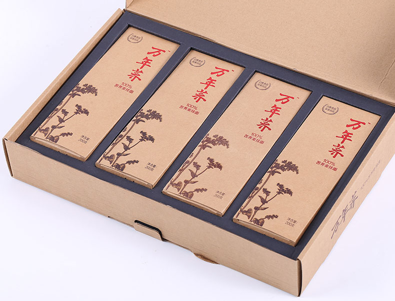 荞麦面产品展示,白象新品荞麦