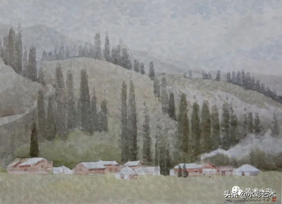 石增琇,石增琇水彩