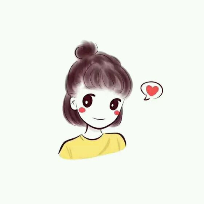 简笔画小人头像九宫格,简笔画小人情侣头像一对