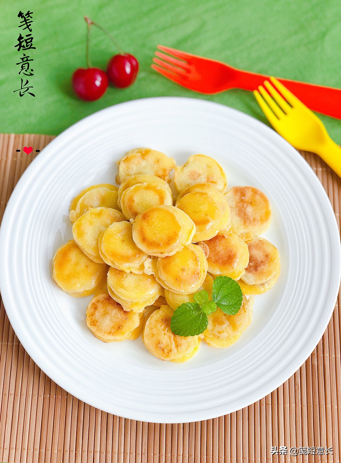 香蕉饼简单摆摊,如何制作香蕉饼不用一滴水一滴油