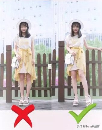 自己简单拍出大长腿怎么操作,怎样拍能拍出长腿还显瘦