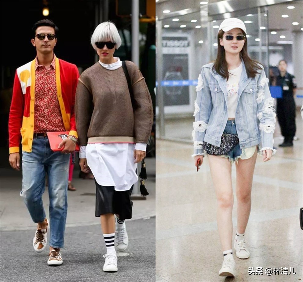 李宇春牛仔靴穿搭皮衣,李宇春私服长筒靴