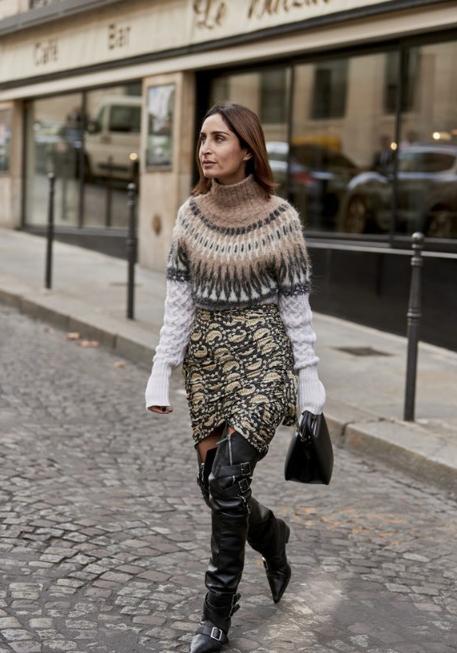 2021秋冬毛衣流行趋势,北欧毛衣最新款